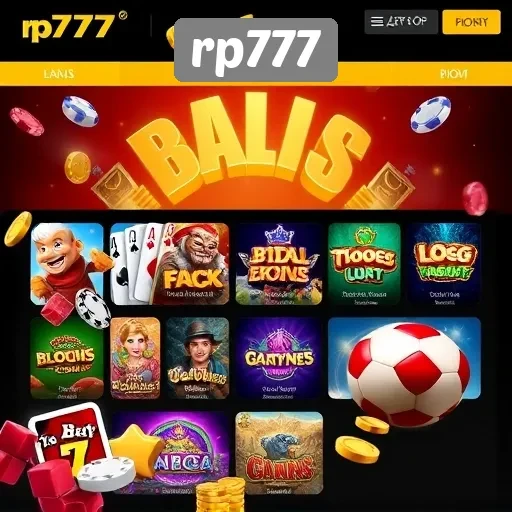 Katalog Permainan yang Tersedia di rp777 untuk Pecinta Game